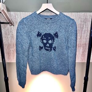 Lucky Brand Women’s Skull Sweater L